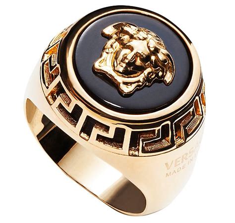 versace ring mens amazon|Versace men's jewellery.